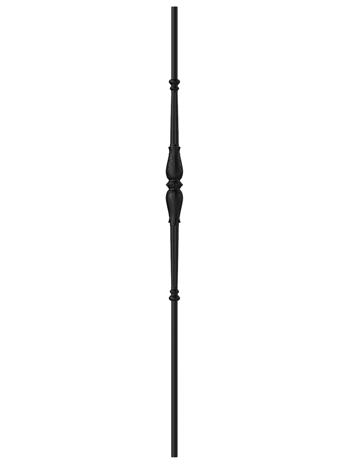Iron Baluster 9551 - 5/8" Round - Monaco with Urn