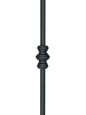 Iron Baluster 9561 - 5/8" Round - Double Knuckle