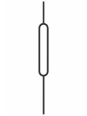 Iron Baluster 9588 - 5/8" Round - 20-3/4" Oval