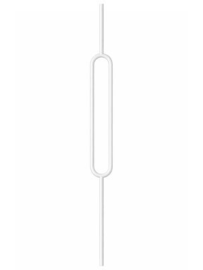 Iron Baluster 9588 - 5/8" Round - 20-3/4" Oval