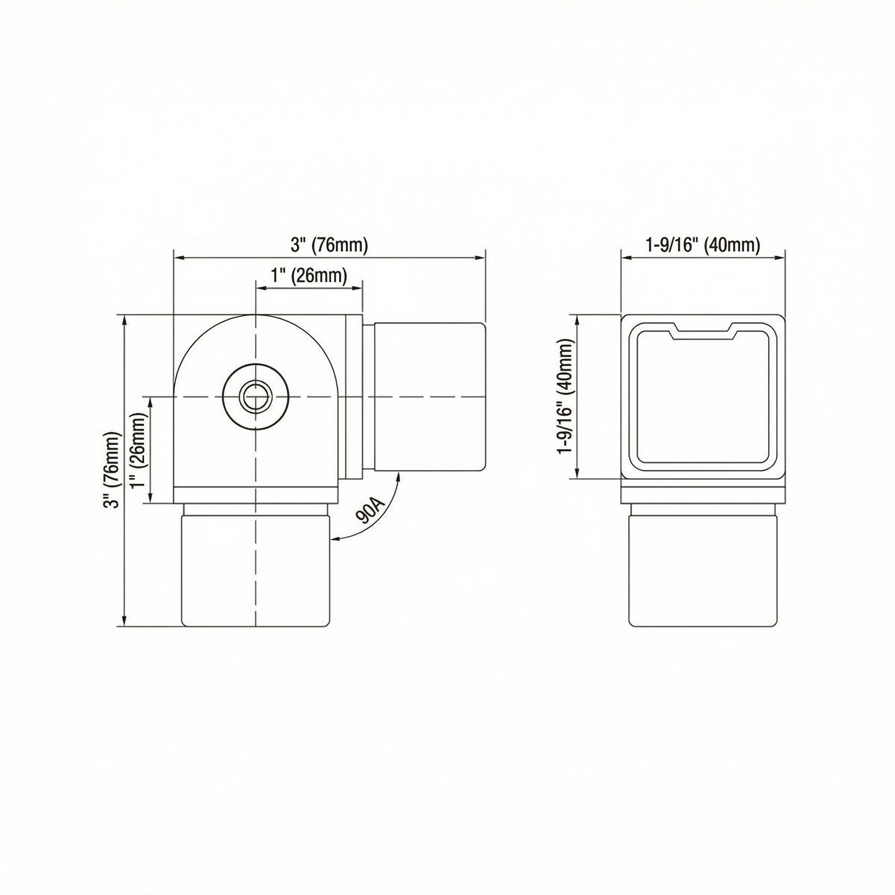 SteelX AC002 Adjustable Connector