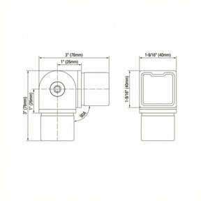 SteelX AC002 Adjustable Connector