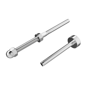 SteelX CC006 1/8" Cable Hardware - Threaded Terminal Stud End and Fixed End