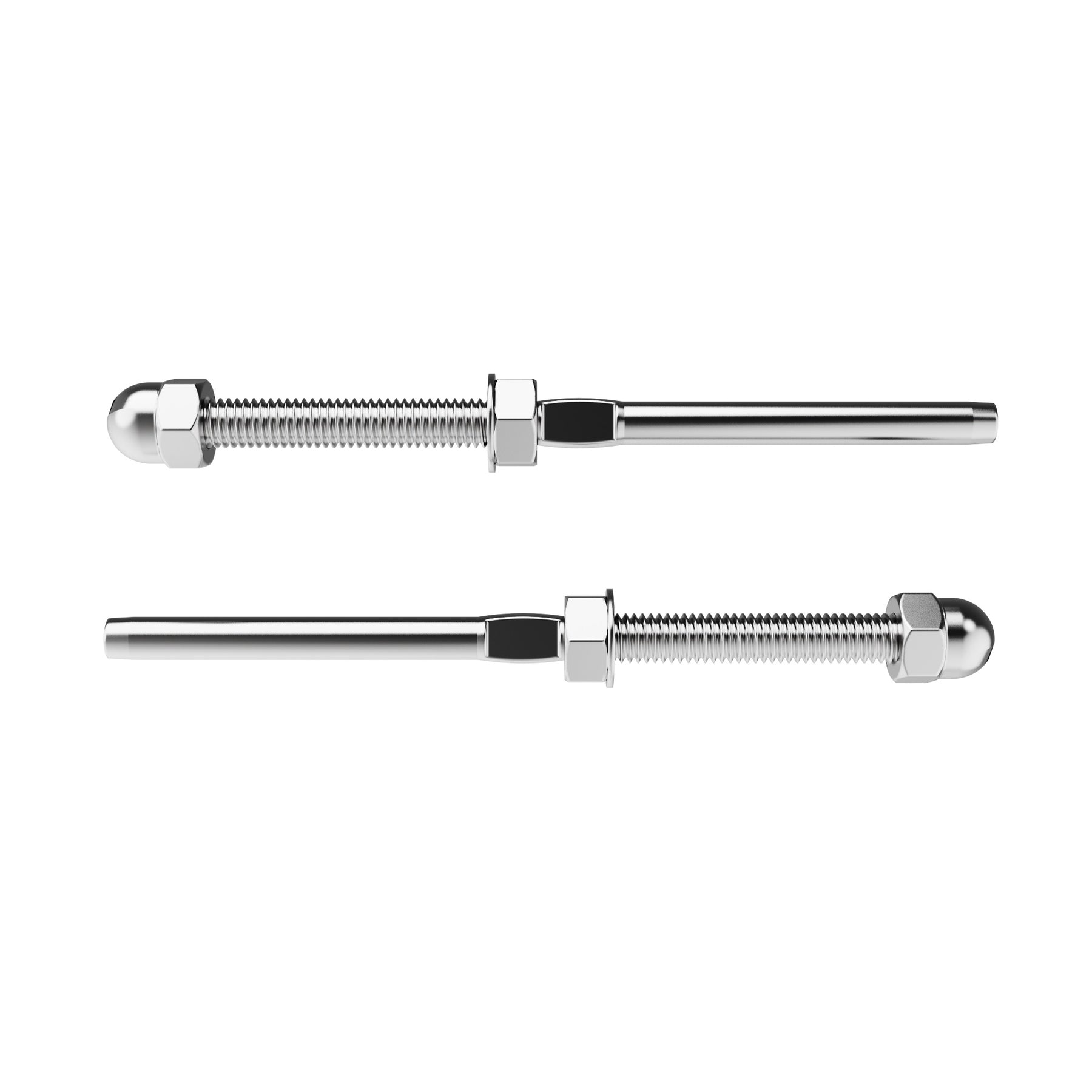 SteelX CC007 1/8" Cable Hardware - Hand Swage Threaded Stud Tensioner