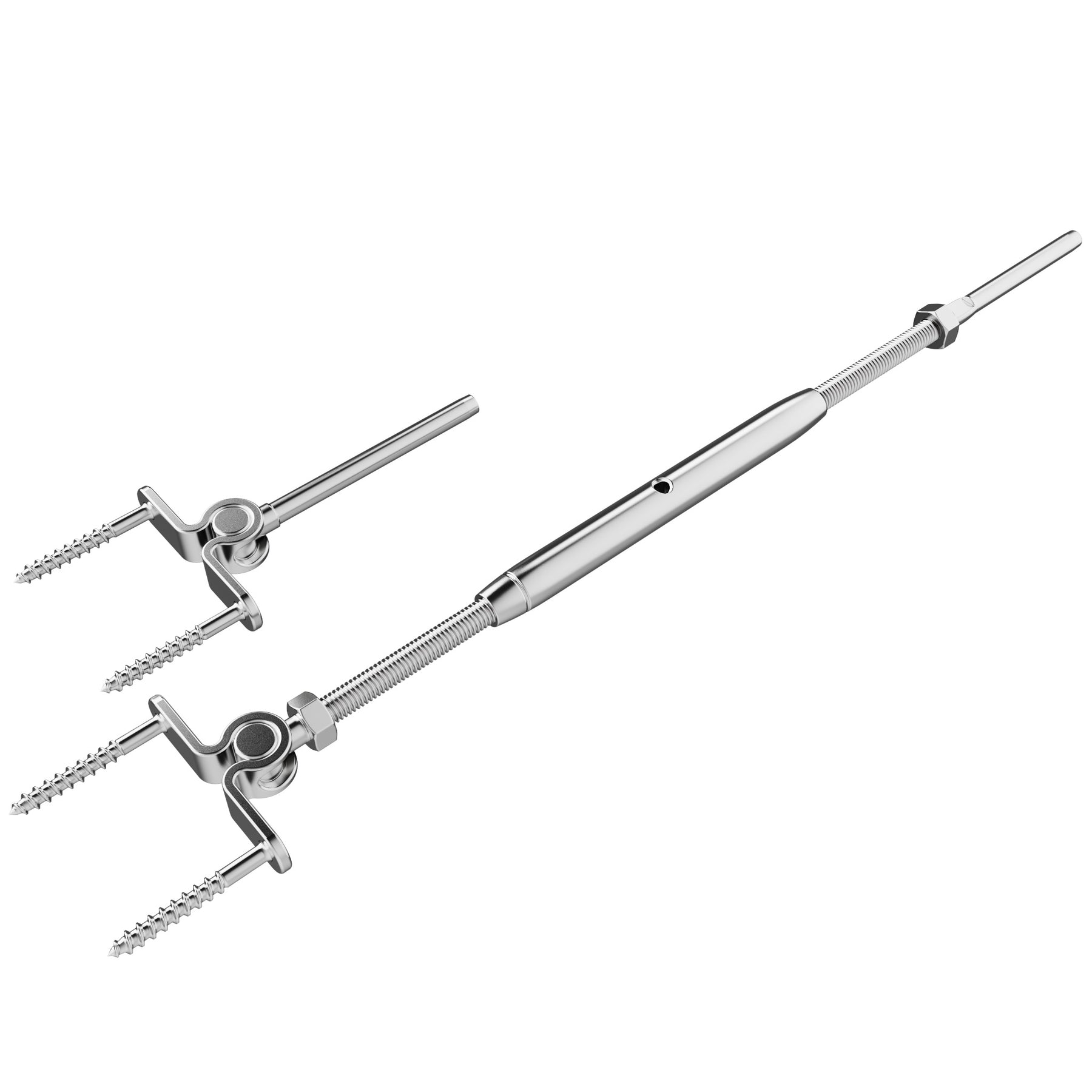SteelX CC008 1/8" Cable Hardware - Swage Toggle Turnbuckle