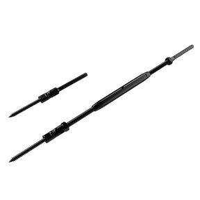 SteelX CC009 1/8" Cable Hardware - Adjustable Angle Lag Screws Turnbuckle Kit