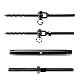 SteelX CC010 1/8" Cable Hardware - Swage Toggle Turnbuckle Hardware