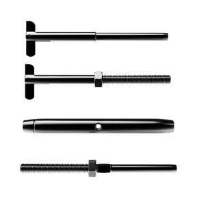 SteelX CC011 1/8" Cable Hardware - Swage Turnbuckle