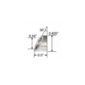 SteelX CC017 1/8" Cable Hardware - 30 Degree Angle Beveled Washer for CC016