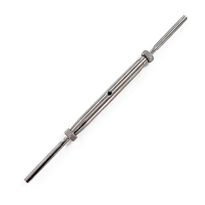 SteelX CC020 1/8" Cable Hardware - Hand Swage Stud & Stud Turnbuckle