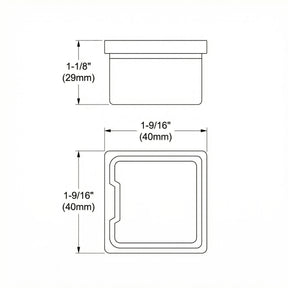 SteelX EC001 End Cap