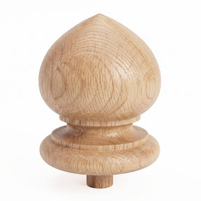 Finial Newel Post Cap FN-0100 - Spade Top