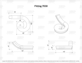 Fitting 30 - Volute (Left Hand)