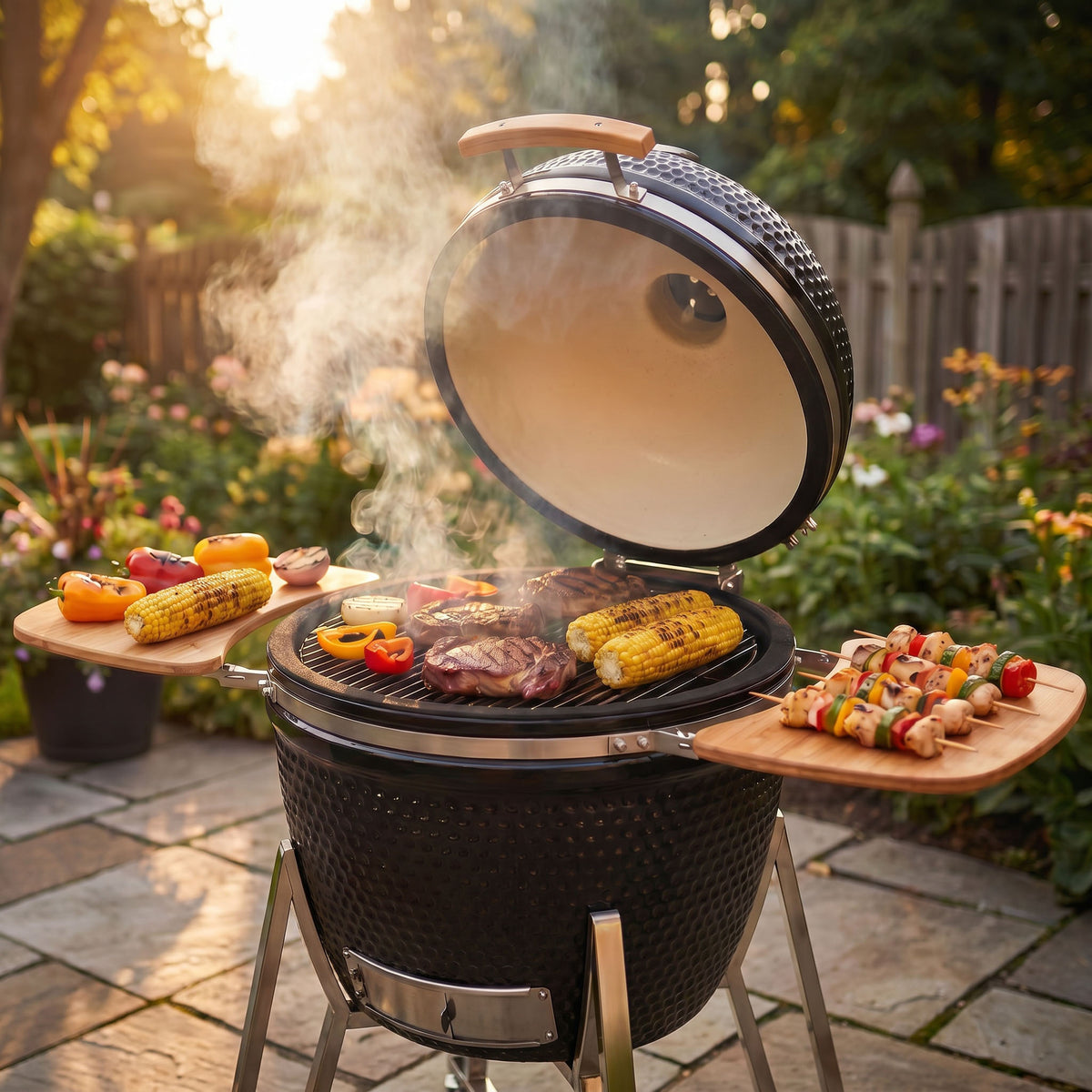 Kamado Charcoal Grill