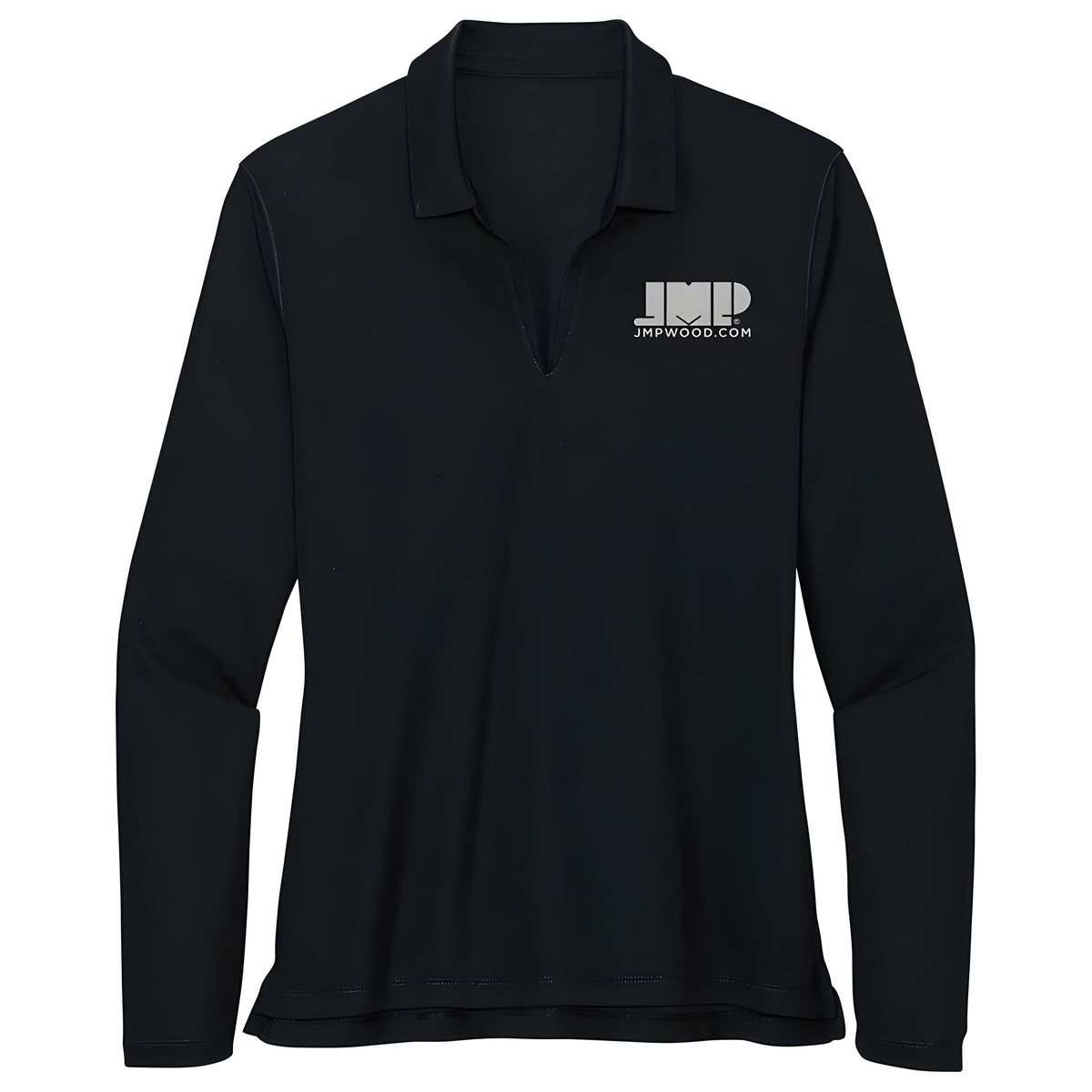 JMP Wood Women's V-Neck Shirt - Long Sleeve