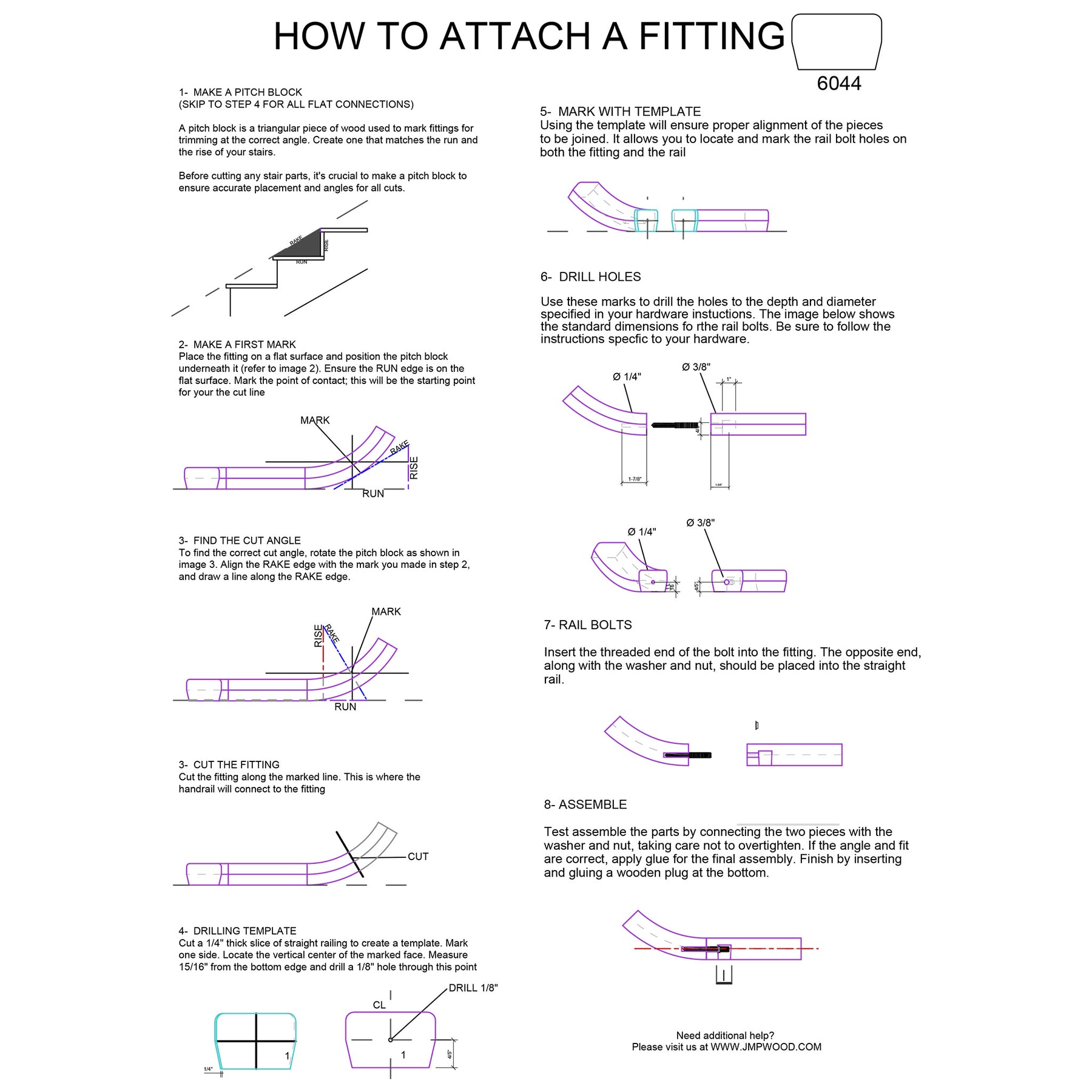 Fitting M4412 - Up Easing