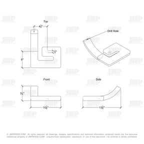 Fitting M4435SQ - Squared Volute (Right Hand)