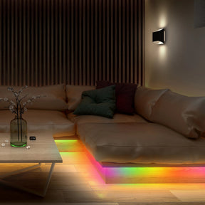 Monster Smart Sound Reactive Color Flow Indoor LED Light Strip (16.4 ft)