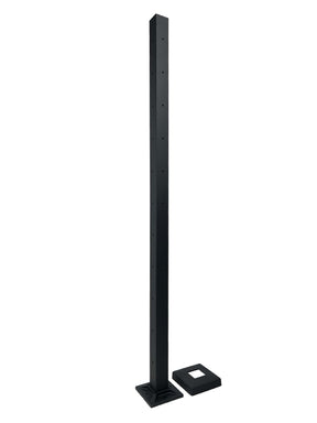 SteelX NP042 Newel Post - 90° Quarter Turn Holes