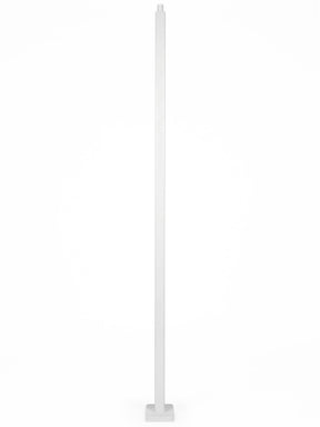 Iron Newel TN01-F - 1-3/16" Square - With Flange & Welded Plate