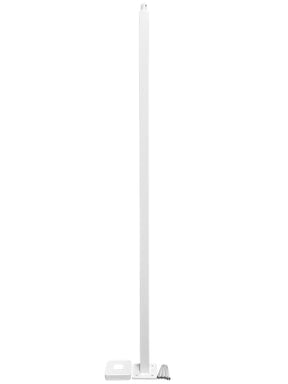 Iron Newel TN01-F - 1-3/16" Square - With Flange & Welded Plate