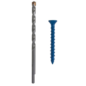 Tapcon Concrete Screw Anchors - Star Flat Head