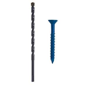 Tapcon Concrete Screw Anchors - Star Flat Head