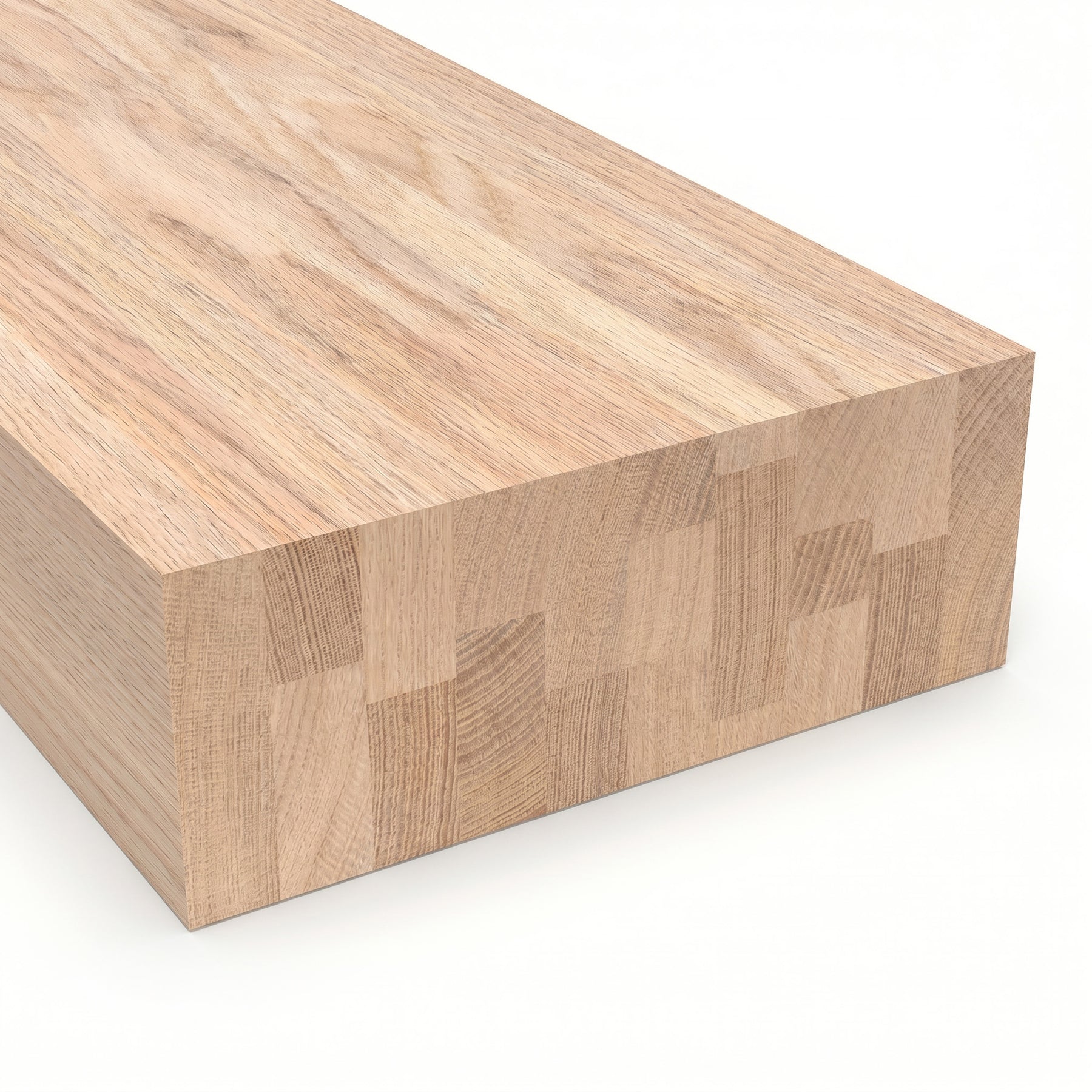 Butcher Block Tread - 4" Thick Stair Tread