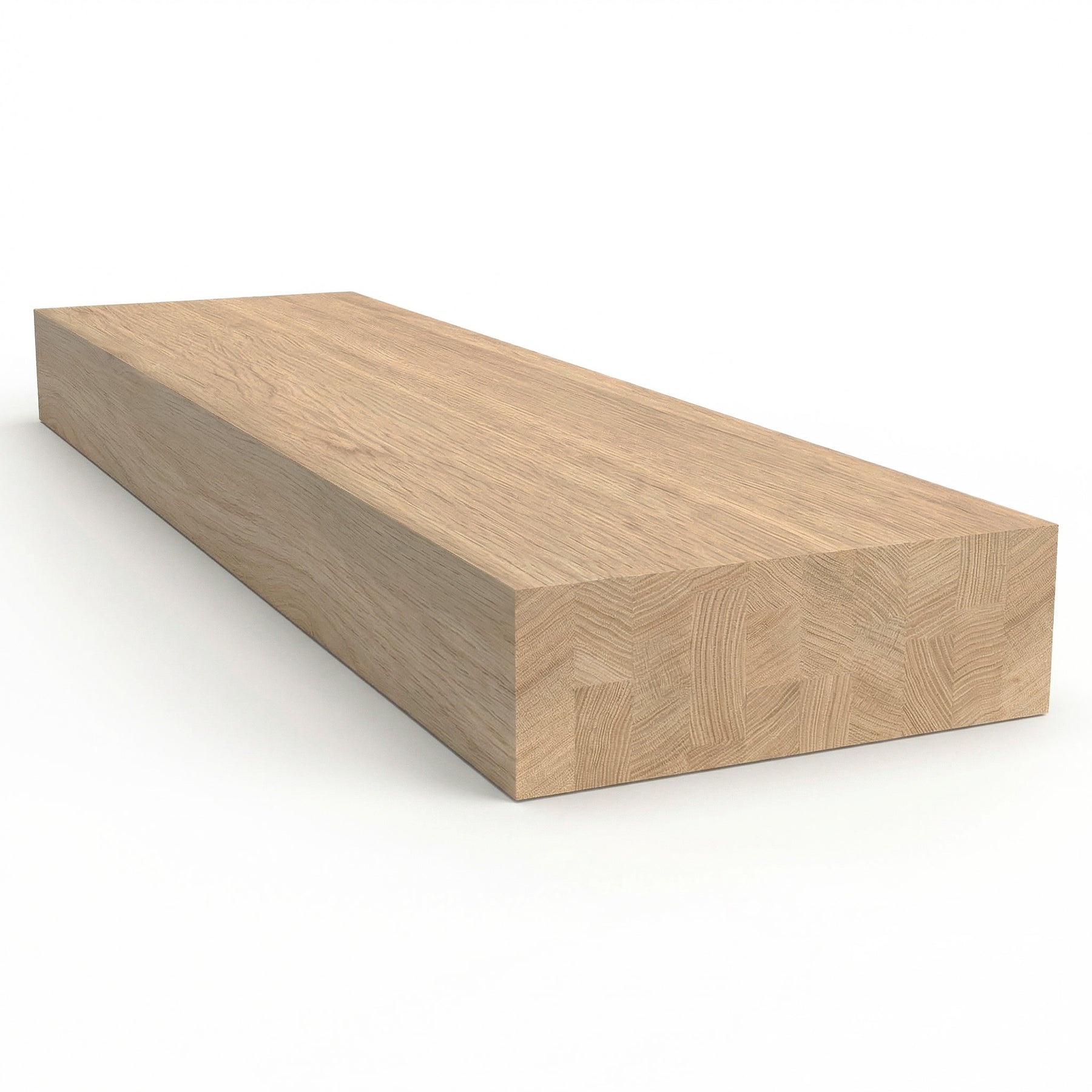 Butcher Block Tread - 4" Thick Stair Tread