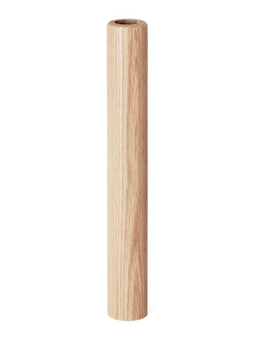 Round Wood Sleeve for 5/8" Round Iron Baluster