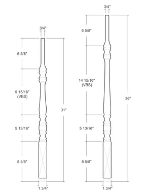 Williamsburg Baluster