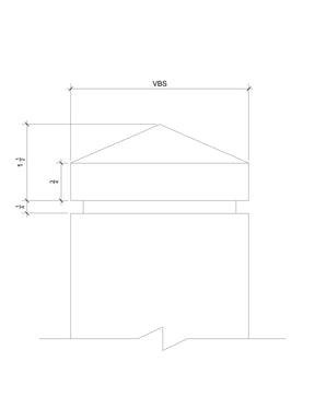 Y Line™ Pyramid Top Newel Post