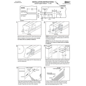 Zipbolt Angled Railbolt