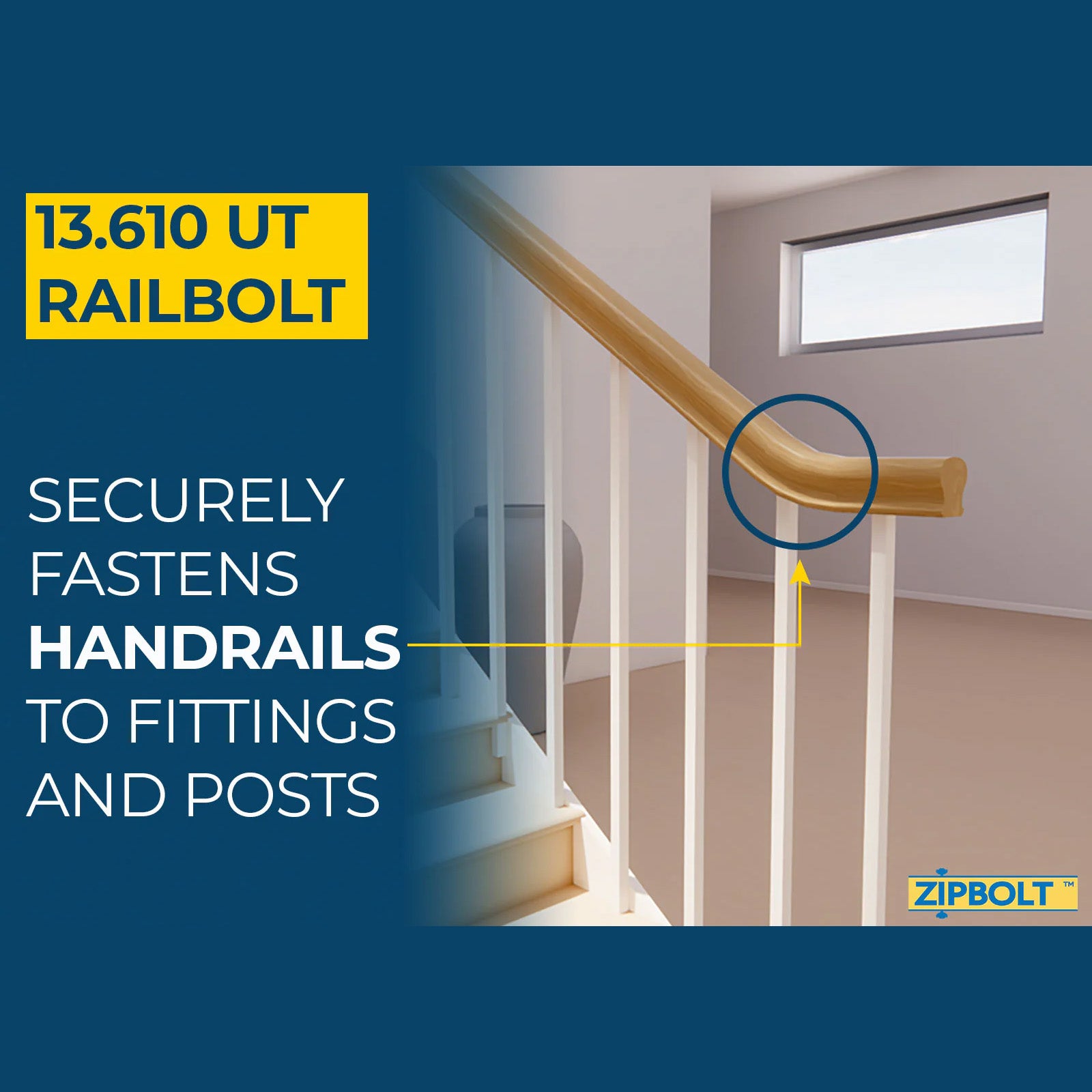 Zipbolt UT Railbolt