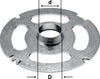 Festool Template KR-D 25,4/OF 2200