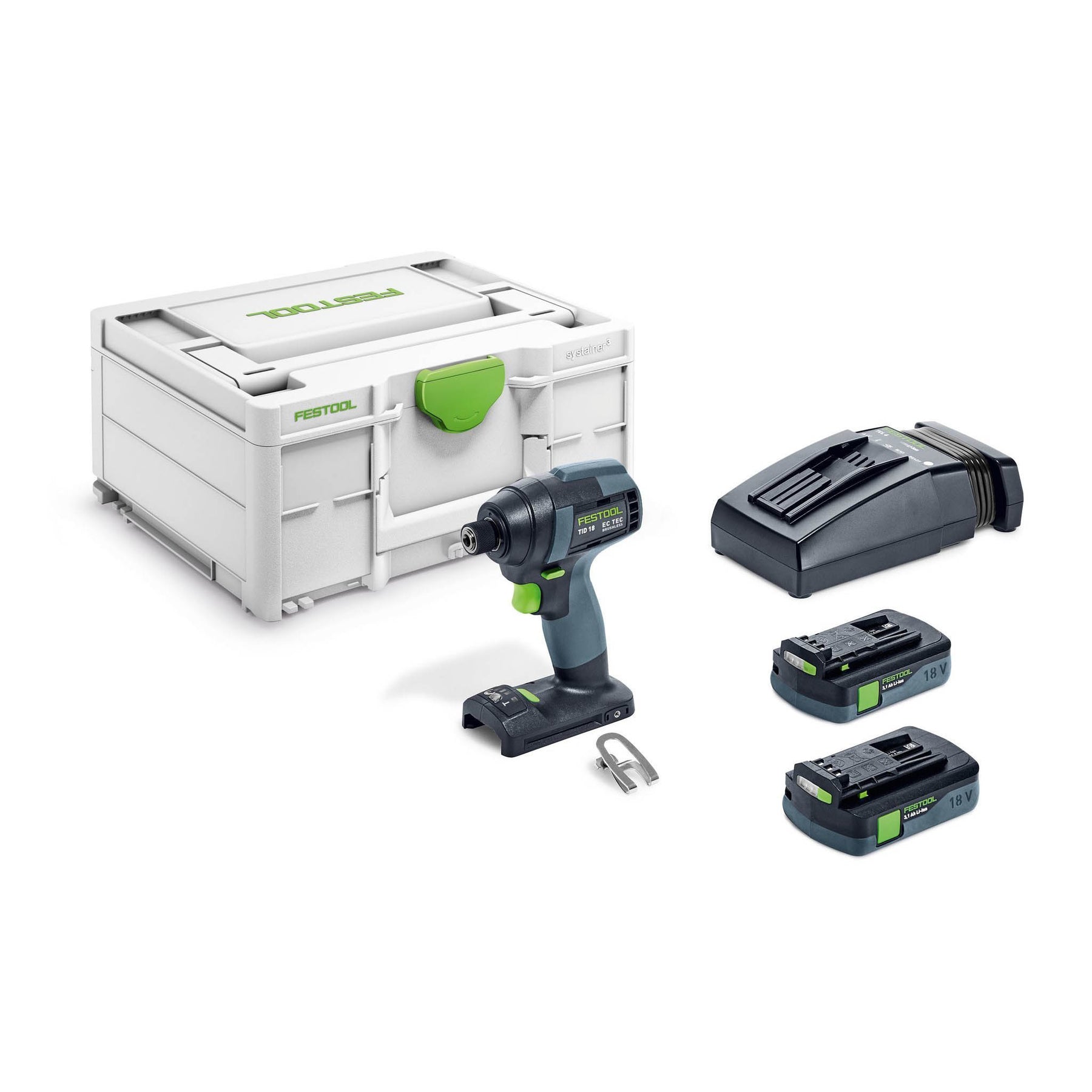 Festool Cordless Impact Drill TID 18 HPC 4,0 I-Plus