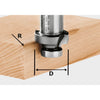 Festool Roundover Bit HW R3-OFK 500