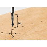 Festool Dowel Drill Bit HW S8 D5/30
