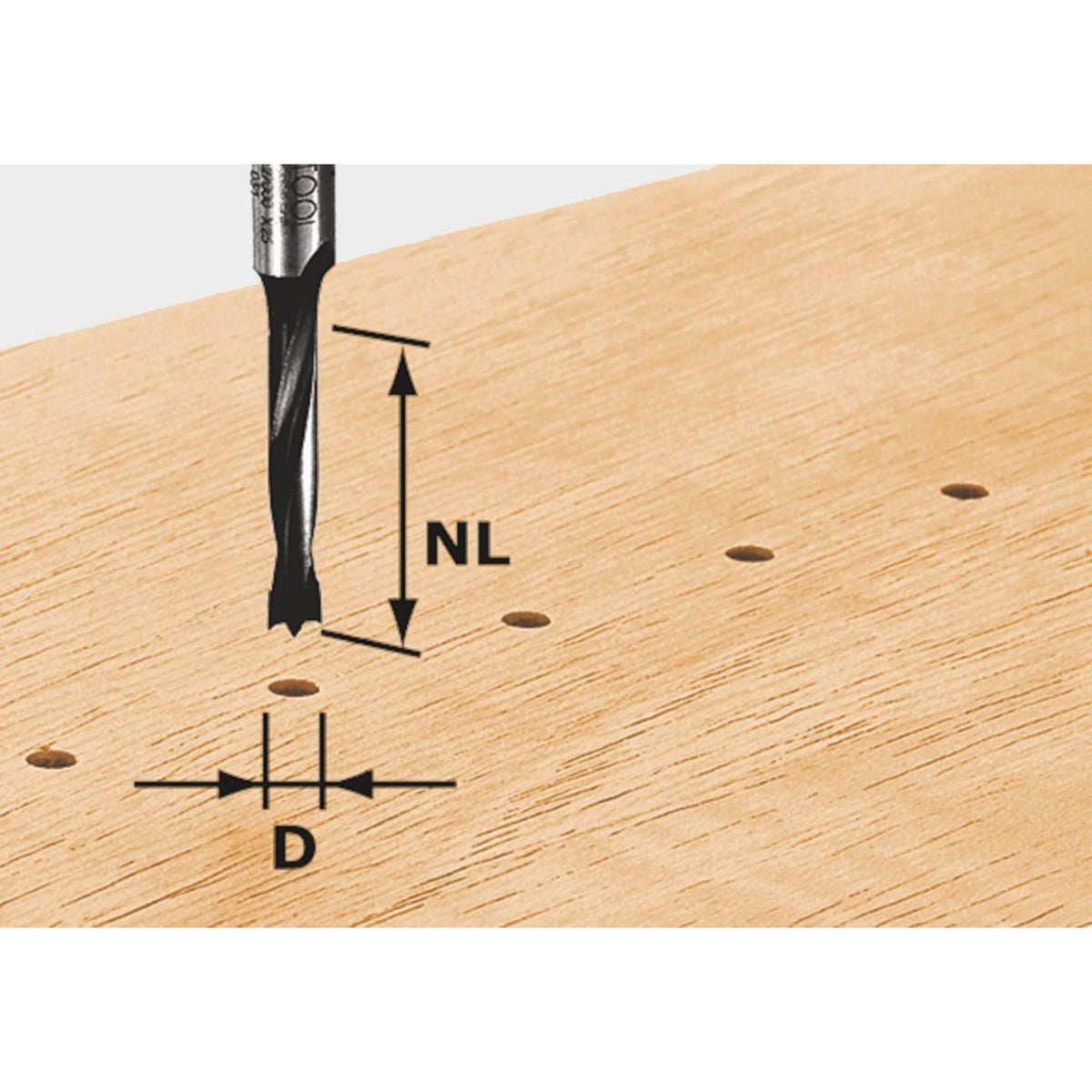 Festool Dowel Drill Bit HW S8 D6/30 Z