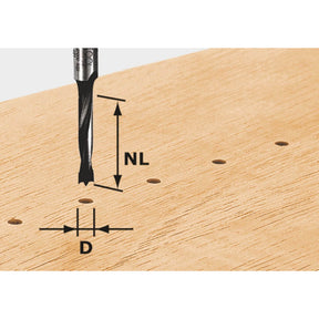 Festool Dowel Drill Bit HW D3/16