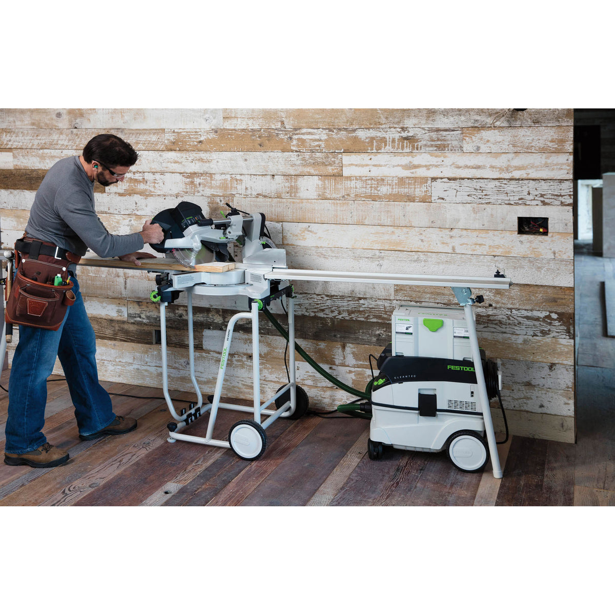 Festool Sliding Compound Miter Saw KAPEX Starter Set KS 120 REB-F-Set-UG