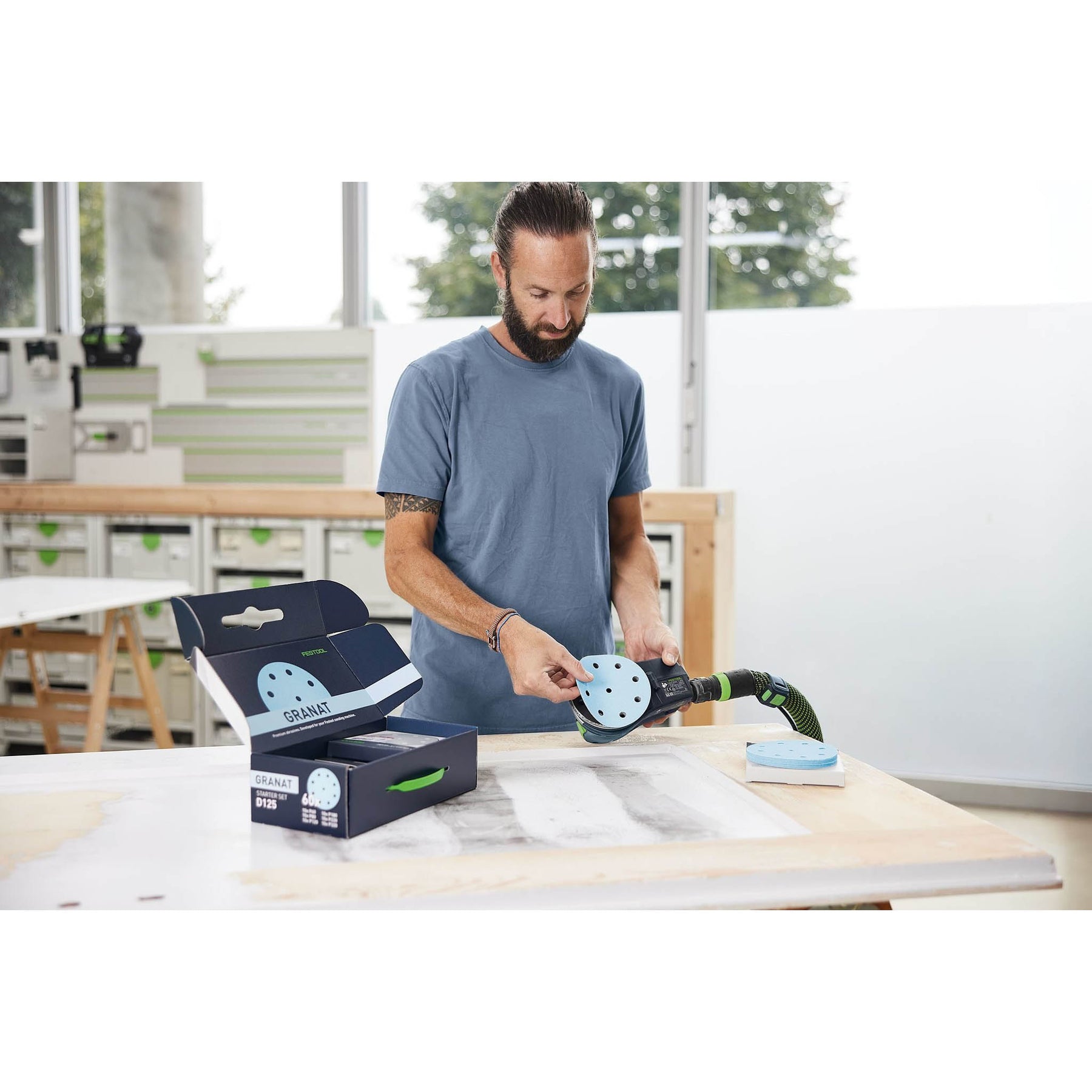 Festool Grit Abrasives Granat D125 GR-Set