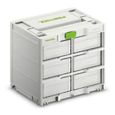 Festool Systainer³ Rack SYS3-RK/6 M 337-Set