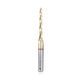 Amana Tool High Speed Steel (HSS) Carving CNC 2D and 3D ZrN Coated Router Bits