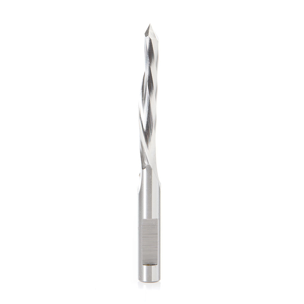 Amana Tool High Speed Steel (HSS) Single Flute Down-Cut Metal Clad Door Bits for Door Machines