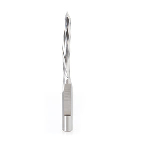 Amana Tool High Speed Steel (HSS) Single Flute Down-Cut Metal Clad Door Bits for Door Machines