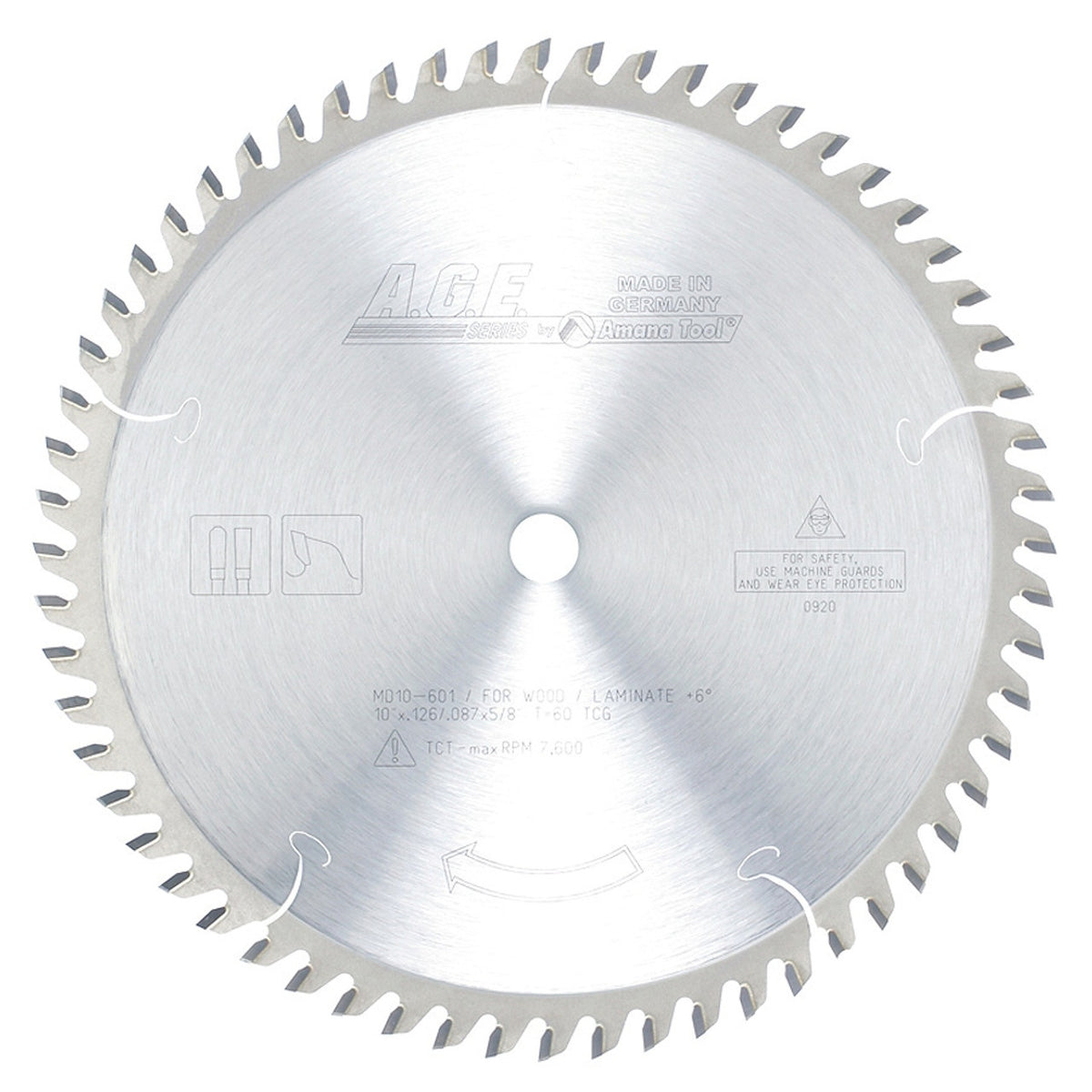 #option_MD10-601 - 10 Inch Dia x 60T TCG, 12 Deg, 5/8 Bore