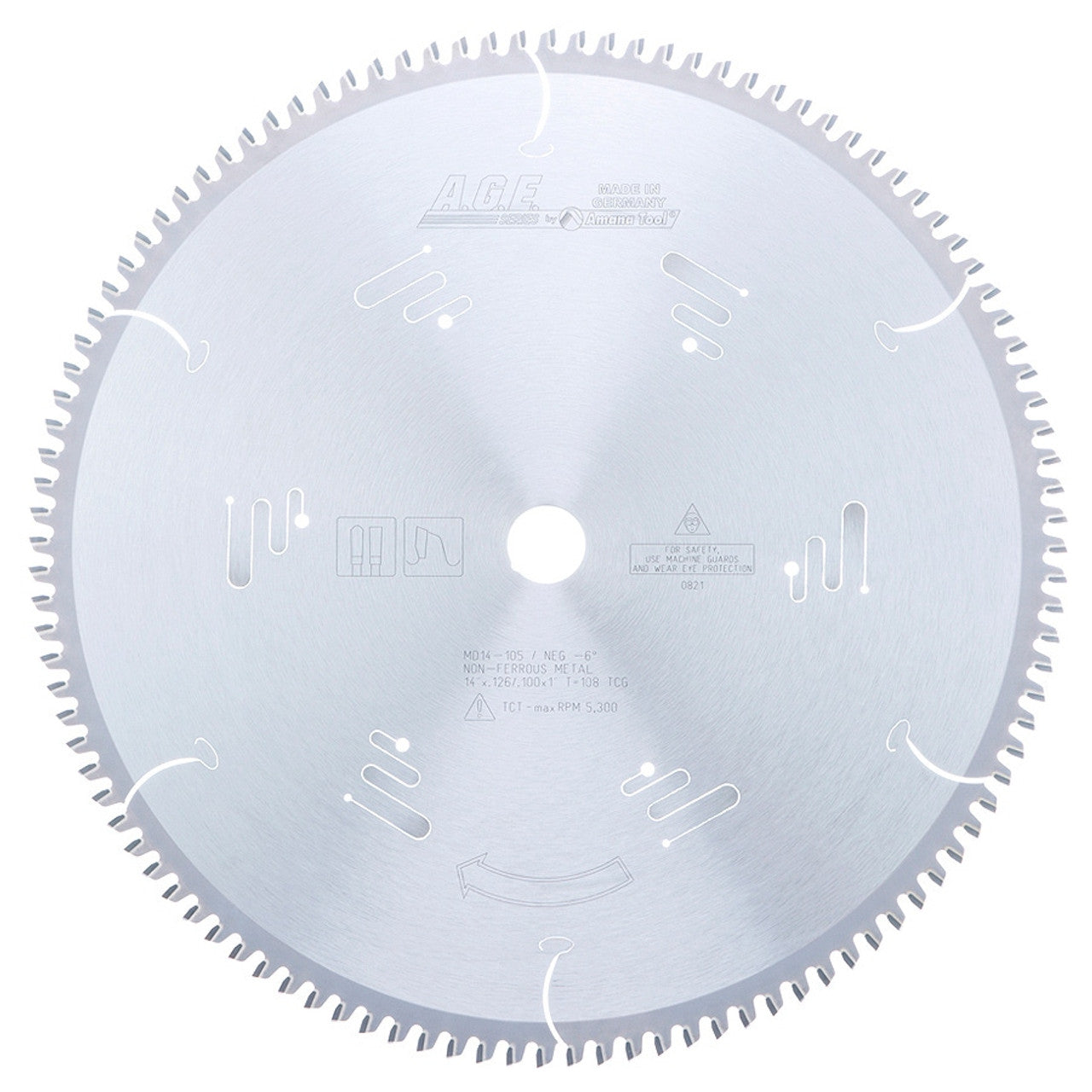 A.G.E. Non-Ferrous Metal Cutting Circular Saw Blades for Aluminum