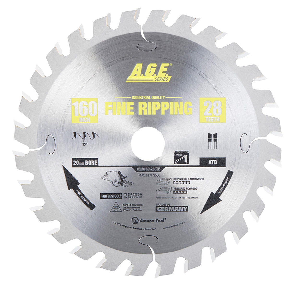 #option_MD160-280TB - 160mm Dia x 28T ATB, 15 Deg, 20mm Bore, General Purpose, Fits TS 55 F, TSC 55 K, HK 55, HCK 55