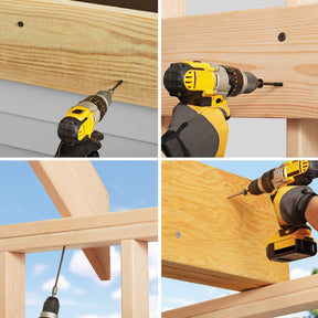 Starborn Structural F23 Deck Ledger / Multipurpose Wood Screws